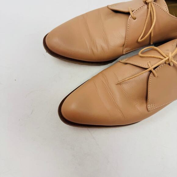 Everlane Tan Leather Sneakers - Picture 2 of 14